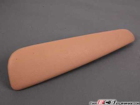 ES#102362 - 51418238643 - Front Left Door Panel Armrest Insert - Hell Beige vinyl - Genuine BMW - BMW