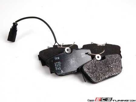 ES#411790 - 7D0698451J - Rear Break Pad Set - Restore stopping power with these new pads - Genuine Volkswagen Audi - Volkswagen