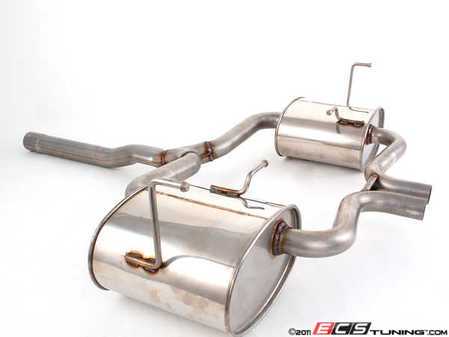 ES#39988 - 18207545128 - John Cooper Works Exhaust - Rear Section - Upgrade you stock exhaust to the JCW version : for pre 1/2004 MINI inside hangers will need bent to the rear, as the pre 1/2004 factory JCW rear section exhaust is NLA - Genuine MINI - MINI