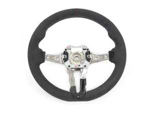 ES#4183248 - 32308746879 - F87 M2 CS Alcantara Leather Steering Wheel - Retrofit your M2 with the CS Alcantara steering wheel to improve the appearance of your interior - steering wheel only, does not include airbag or multifunction buttons - Genuine BMW - BMW