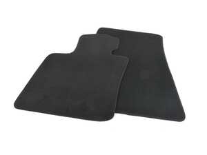 ES#4723009 - 51475A56039 - Front Carpet Factory Floor Mats Set Velour Black - Priced As Set - Replace or upgrade to factory MINI mats - Genuine MINI - MINI