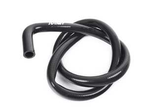 ES#4723175 - 053082LA01 - Silicone Expansion Tank Relocation Coolant Hose - 60" silicone performance coolant hose featuring a molded 90 degree bend for neat installs. Used as a replacement coolant hose for the Turner N54 coolant expansion tank relocation. - Turner Motorsport - BMW