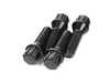 ES#4745664 - 003901ecs40b3 - Conical Seat Locking Wheel Bolt Kit - Black zinc coated wheel lock bolts for extra security on your wheels. M14x1.25x38mm - ECS - BMW MINI