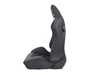 ES#3991217 - 7227110.2.3172 - Speed V Passenger Seat - Black Leather/Yellow Suede Accent - Recaro - 