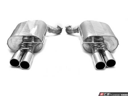 ES#4758833 - B5311.20831 - Eisenmann Performance Exhaust - Race - 83mm Tips - Enhance your driving experience with this precision-engineered, dyno-tested axleback from Eisenmann. - Eisenmann - BMW