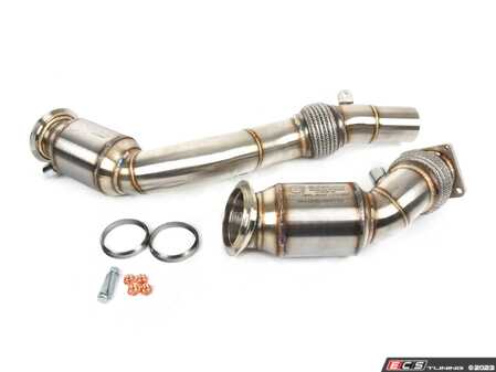 ES#4381960 - 11-080 - Active Autowerke High Flow Catted Downpipes - Will not produce a CEL - Active Autowerke - BMW