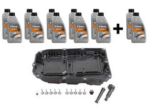 ES#4758948 - 7252703707kit3 - Mercedes-Benz 9-Speed Transmission Oil Service Kit - 725.0 With Extra Fluid - The 725.0 was installed in my chassis including the W205, C257, W213, A207, C292, W222, W217, R231, R232 and 907 chassis also referred to as 15-23 C-Class, 18-23 CLS-Class, 17-23 E-Class, 16-19 GLE-Class, 17-23 SL-Class, and 2020 + Sprinter with 9 Speed. - Vaico - Mercedes Benz