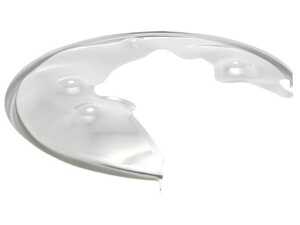 ES#4759015 - 8K0615612A - Rear Brake Dust Shield - Right - Mounted behind the rear brake rotor - Vaico - Audi Porsche