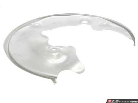 ES#4759016 - 8K0615611A - Rear Brake Dust Shield - Left - Mounted behind the rear brake rotor - Vaico - Audi Porsche