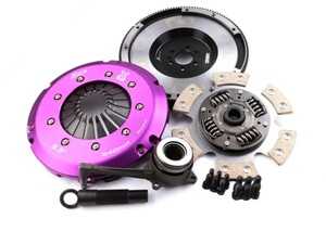 ES#4759013 - XKVW24696-1R - Clutch Kit Inc Chromoly Flywheel + HRB; Stage 2R Single Ceramic Race Disc - Designed for builds with up to 670 FtLbf of torque - XClutch - Audi Volkswagen