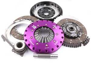 ES#4759104 - XKVW23698-2A - 9" Twin Sprung Organic Clutch Discs Clutch Kit Inc Chromoly Flywheel + HRB; 9" - Designed for builds with up to 740FtLbf of torque - XClutch - Volkswagen