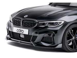 ES#4759378 - A14A60-1201 - Carbon Fiber Front Lip Spoiler - Add a Carbon Front Lip to Your Pre-LCI G20 M-Sport Bumper! - ADRO INC. - BMW