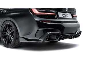 ES#4759379 - A14A60-1301 - Carbon Fiber Rear Diffuser - Add a Carbon Fiber Diffuser to Your Pre-LCI M-Sport G20! - ADRO INC. - BMW