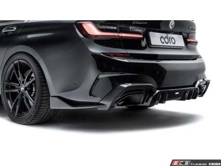 ES#4759379 - A14A60-1301 - Carbon Fiber Rear Diffuser - Add a Carbon Fiber Diffuser to Your Pre-LCI M-Sport G20! - ADRO INC. - BMW
