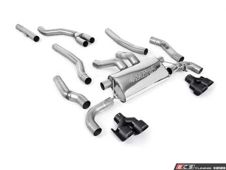 ES#4759391 - SSXBM125X - Performance Cat Back Exhaust System - Enhance the sound of your BMW's exhaust with this exhaust system from Milltek Sport - Milltek Sport - BMW