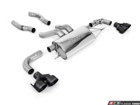 ES#4759392 - SSXBM121X - Performance Axle Back Exhaust System - Enhance the sound of your BMW's exhaust with this exhaust system from Milltek Sport - Milltek Sport - BMW