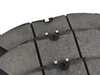 ES#4415493 - 97035194802 - Front PCCB Pad Set - Front axle fitment - Both left and right - TRW - Porsche