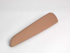 ES#102363 - 51418238644 - Front Right Door Panel Armrest Insert - Hell Beige vinyl - Genuine BMW - BMW