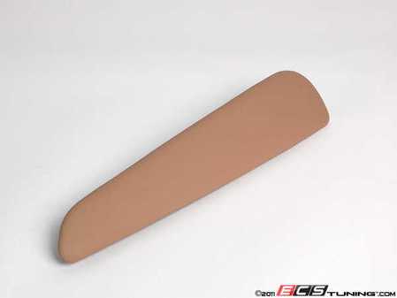 ES#102363 - 51418238644 - Front Right Door Panel Armrest Insert - Hell Beige vinyl - Genuine BMW - BMW