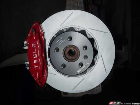ES#4726999 - 037338la01bKT1 - FRONT SLOTTED SEMI-FLOATING ROTOR - Model S  - EVANNEX - 
