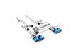 ES#4759542 - SSXBM117X - Performance Axle Back Exhaust System - Enhance the sound of your BMW's exhaust with this exhaust system from Milltek Sport - Milltek Sport - BMW