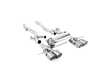 ES#4759542 - SSXBM117X - Performance Axle Back Exhaust System - Enhance the sound of your BMW's exhaust with this exhaust system from Milltek Sport - Milltek Sport - BMW