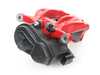 ES#3680400 - 8W0615404LQC8 - Rear Brake Caliper (Red) - Right - Includes the parking brake motor - Genuine Volkswagen Audi - Audi