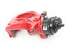 ES#3680400 - 8W0615404LQC8 - Rear Brake Caliper (Red) - Right - Includes the parking brake motor - Genuine Volkswagen Audi - Audi