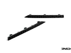 ES#4690195 - R17-10-2 - Gloss Black Honeycomb Rear Reflector Inserts - Ditch the stock reflectors with these inserts from Acexxon. - Acexxon - BMW