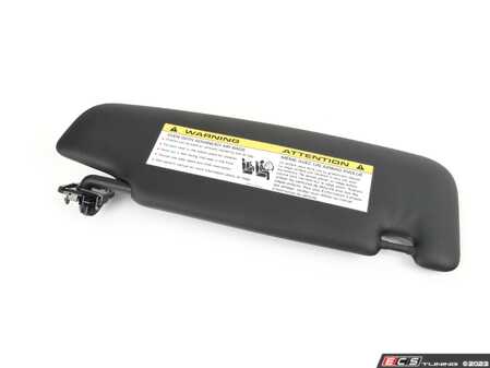 ES#4016563 - 9P1857551AOF7 - Driver's Sun Visor - Black - Left Side (Left Hand Drive Vehicles) - Genuine Porsche - 