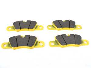 ES#3546046 - 490929 - RSL29 Yellow Endurance Racing Brake Pads - Rear - Popular street and endurance racing pad. Same friction material used in several European racing series. - Pagid Racing - Porsche