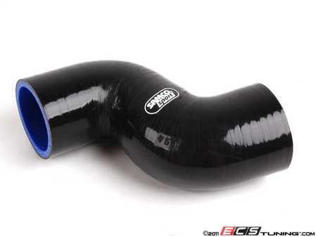 ES#2093732 - TB758BLK - Upper Intercooler Boost Hose - Black - (NO LONGER AVAILABLE) *Door Buster - Open Box* - *Door Buster Special - New Product* - Samco - 