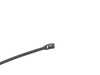 ES#4488298 - 7483K33 - No-Snag Cable Tie - Black - Priced Each - 8" long x .18" wide x .05" thick - Features a round, low-profile head for use in tight spaces - Bremmen Parts - 