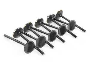 ES#4509037 - VWIVN-1001S-10 - VW 2.5L 5Cyl Black Nitrided Intake Valve - Set Of 10 - Supertech - Audi