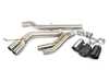 ES#4726295 - 030471LA02 - E82 128 Muffler And Res Delete - Add an aggressive exhaust note to your 128's exhaust system. The ECS muffler/resonator delete is a great performance and aesthetic upgrade for any 1 series with an N52! - ECS - BMW