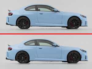 ES#4714289 - 031758LA01 - G87 M2 Lowering Springs - Enhance both the performance dynamics and visual appeal of your vehicle with our cutting-edge lowering springs, engineered to provide an average drop of 1.0" front and rear. - ECS - BMW
