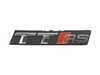 ES#3233351 - 8S0853736D2ZZ - 'TTRS' Grille Emblem - Clip-in grille emblem with the 'TTRS' logo - Does not include backing plate and clamps - Genuine Volkswagen Audi - Audi