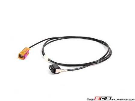 ES#162625 - 61126912496 - Navigation Antenna Cable - For models with navigation systems featuring an in-dash monitor - Genuine BMW - BMW