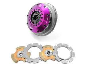 ES#4766118 - XKBM23595-2P - 9" Twin Disc Clutch And Flywheel Kit - Twin Sprung Carbon Discs - The XClutch 9" Twin Disc Clutch offers a lightweight design for improved throttle response combined with a high torque capacity, making it ideal for racing applications. Rated for 1240 ft-lbs! - XClutch - BMW