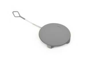 ES#2922440 - 51317380025 - COVER, TOW FITTING, PRIMERED - Genuine BMW - 