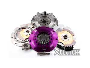 ES#4765900 - XKMC20520-2E - Clutch Kit Inc Chromoly Flywheel; 8" Twin solid Ceramic Clutch Discs - The XClutch 8" sprung race clutch offers an independent sprung hub that helps to absorb harsh engagement. - XClutch - MINI