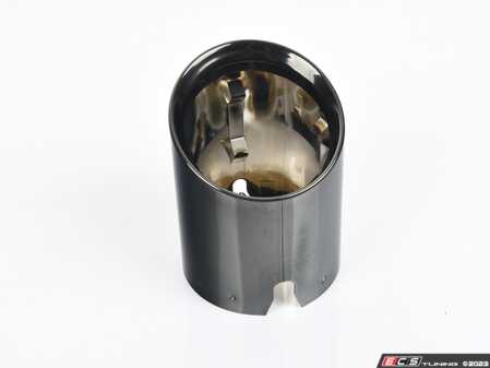 ES#4308704 - 18308096126 - TAILPIPE TIP, BLACK CHROME - Genuine BMW - BMW