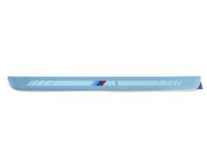 ES#4564772 - 51479464399 - Front Door Sill Cover - ///M - Looking to enhance your vehicle's aesthetics? This front entrance cover can help you achieve a more stylish interior. - Genuine BMW - BMW