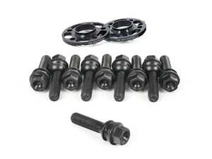 ES#4766622 - ls23.10mmKT - Porsche Macan Wheel Spacer & Bolt Kit - 10mm - Complete kit for two wheels, includes everything you need to install spacers - Rennline - Porsche