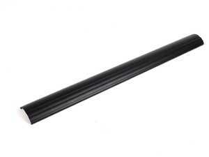 ES#124321 - 51478204004 - E39 Door Sill Plate - Front - Black. Cover the top edge of the carpet near the door sill - Genuine BMW - BMW
