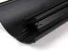 ES#124321 - 51478204004 - E39 Door Sill Plate - Front - Black. Cover the top edge of the carpet near the door sill - Genuine BMW - BMW