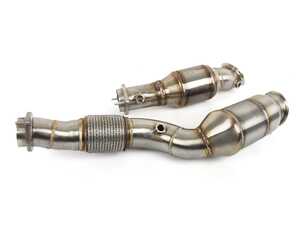ES#4487353 - 11-085 - S58 Downpipe With Gesi Cat - Epa compliant cat with increased flow and performance! - Active Autowerke - BMW