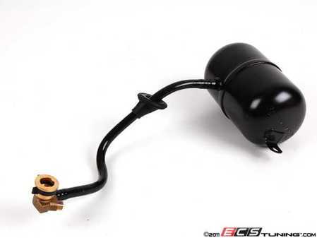 ES#66210 - 37126752288 - E39 Air Reservior With Pipe - Right - Connects to the right rear air bag - Genuine BMW - BMW
