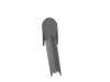 ES#1486148 - 99642415501A03 - Hand Brake Handle Cover - Black - Cover for hand brake arm - Genuine Porsche - Porsche