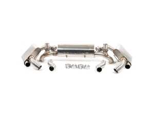 ES#4708230 - EX27.BLACK - 991.1 Valved Performance Exhaust - Black Tips - Featuring Black Rennline Valved Exhaust in 304 Stainless Steel construction. Legendary sound! - Rennline - Porsche